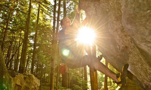 L’ESCALADE DE BLOC AU GLEN