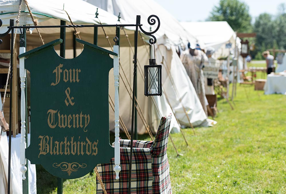 Old Fort Erie Reenactment by the Four & Twenty Blackbirds