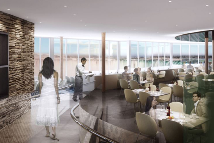 Rendering of Table Rock House Restaurant