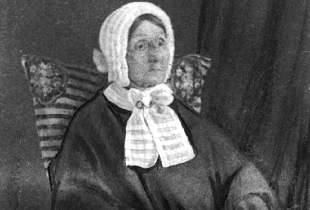 Laura Secord Black and White Photo